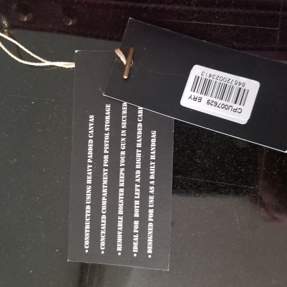 Large tote concealed weapons purse - Picture 7 of 10